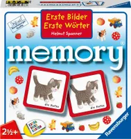Ravensburger Kinderspiele, 88688 Erste Bilder - Erste Wörter memory®, mit Motiven aus dem Kinderbuch   von Helmut Spannner, Spielzeug ab 2 Jahren