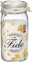 Bormioli Rocco Bügelverschluß-Glas 1,5L, klar