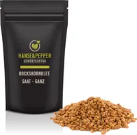 1kg Bockshornklee-Saat ganz Bockshornkleesamen aromatisch in Spitzenqualität - Gourmet Serie
