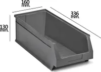 Gaveta Apilable Grau Nº53 336x160x130 mm.