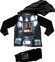 Star Wars Jungen Lord Vader Schlafanzug TF470 (3-4 Jahre (98)) (Schwarz)