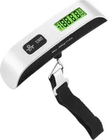 REVENTO® JW31 Cyfrowa waga bagażowa z hakiem 50 kg - Waga bagażowa z podświetleniem Cyfrowa waga wisząca Waga rybna