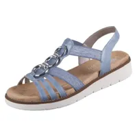 Remonte Komfort Sandalen Damen 31373432383434 Blau 38 EU