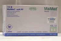 MaiMed Einmalhandschuhe med-soft Latex Größe M