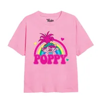 Trolls - T-Shirt für Mädchen TV2458 (140) (Hellrosa)