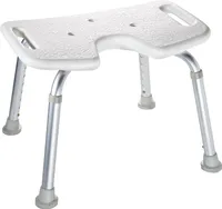 Ridder Bad-Hocker Sam, höhenverstellbar, mit Hygieneausschnitt  weiß A0050501