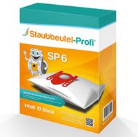 Staubsaugerbeutel Staubbeutel-Profi SP6 kompatibel zu Swirl S67 geeig. für Staubsauger Siemens VS06G VSZ3 Z3.0 VSQ5X Q 5.0, VSQ8 Q8 (10 Staubbeutel)
