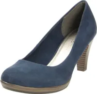 Marco Tozzi Damen Pumps in Blau, Größe 41