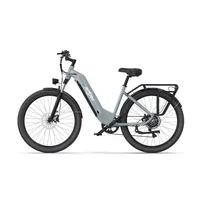 ONESPORT OT05 Elektrokolo - 250W Motor 36V18.2Ah Baterie 60KM Dojezd Kotoučová Brzda - Šedá