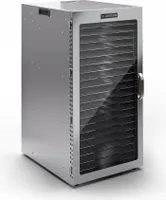 Klarstein, sušička potravín, 2000 W, 20 mriežok, 24H časovač, nehrdzavejúca oceľ