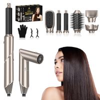 Fleau Beauty Haarbürste – PRO Edition – Flexibler Multistyler – Airstyler – Hairwrap – Lockenbürste – Haartrockner – Haarstyler – 6-in-1-Set