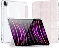 Etui na tablet z uchwytem na pióro i funkcją automatycznego usypiania kompatybilne z iPadem Air 13" 2024 Pink