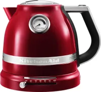 KitchenAid 5KEK1522E Schnurloser Wasserkocher, Edelstahlgeh?use, 1,5 l F?llmenge, 2400 Watt, 360? Sockel, Trockengehschutz, Kalkfilter