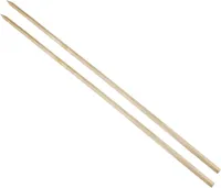 20 Grill-Spieße "pure" 80 cm x 8 mm x 8 mm "Steckerlfisch"