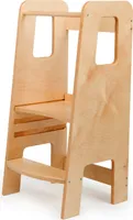 Mobli Lernturm, Hocker für Kinder, Baby Lernturm für Badezimmer & Küche, Tritthocker Holz, Montessori Lernturm, Kinderhocker für Junge & Mädchen, Learning Tower Kinderzimmer Möbel, Lernturm ab 1 Jahr