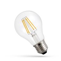 Spectrum LED Filament E27 A60 Birne Klar 6W = 57 Watt 760lm 300° Retro Neutralweiß 4000K