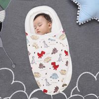 Weich und Bequem Baby Strick Schlafsack für Neugeborene Atmungsaktiv und Elastisch Wickeldecken für 0-3 Monate Baby Puckdecke Wickel-Decke/Baby Pucksack Neugeboren Babydecke 