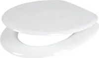 BURI WC-Sitz weiß Toilettendeckel Klodeckel Toilettensitz Klobrille MDF Brille Deckel