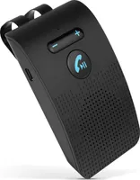 Balení do auta: sada handsfree Bluetooth KX1 + držák na sluneční clonu - černý