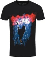 AC/DC - Tričko "Thunderstruck" pre mužov/dámy Uni RO638 (L) (Black)