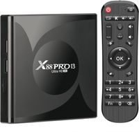 Smart TV Box X88pro Decoder, 2/16 GB, Wifi 6, Android 13, HDD-Player