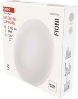 EMOS LED přisazené svítidlo FIONI, kruhové bílé 18W neutrální bílá, IP44, ZM1121