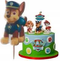 Sweetfanaberia | Figurka do dekoracji tortu, Chase Paw Patrol, dekoracja i ozdoba