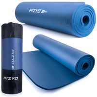 FIZYO Gymnastická podložka s taškou (183 x 61 x 1 cm) | Podložka na jogu, tréning, odpočinok a relaxáciu | Fitness podložka z NBR peny