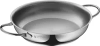 WMF Profi pánev na servírování/pečení 24 cm indukce, pánev z nerezové oceli, bez povrchové úpravy, leštěná nerezová ocel Cromargan, odolná vůči troubě