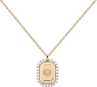 PDPAOLA Halskette STERNZEICHEN 18K gold plated silver gold