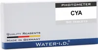 WATER-I.D. Tabletten Cyanursäure für PoolLab und FlexiTester, 50 Stück