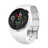 Atlanta 9703/0 Smartwatch mit Touchdisplay Weiß