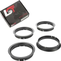4x Zentrierringe Alufelgen Ø 65,1 mm - Ø 72,5 mm für KIA HYUNDAI DAEWOO