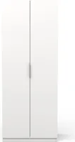 Kleiderschrank 2 Türen Ghost - L79,4 cm