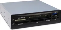 Inter-Tech Multicardreader CI-01, card reader (black)