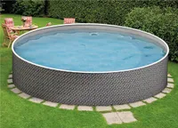 Bazén Mountfield Azuro 3,6 x 1,2 m, RATTAN - bez rebríka a filtra, s mimoosovými otvormi