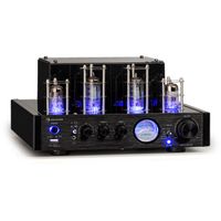 Auna Amp VT Röhrenverstärker HiFi-Verstärker 2x35W RMS, Stereo Verstärker BT Opt./Koax./AUX-In, Amplifier, schwarz Auna Amp VT Röhrenverstärker HiFi-Verstärker 2x35W RMS, Stereo Verstärker BT Opt./Koax./AUX-In, Amplifier, schwarz