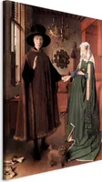 Talianske plátno obraz - Arnolfini Portrét 50x70 cm Reprodukcie l-G-10158-b-a