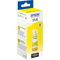 Lahev s inkoustem Epson č.114 - T07B4 (Žlutá)