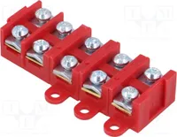 1x Klemmleiste 1,5÷4mm2 Klemmen: 10 E.4003R Klemmleisten Schraubklemme 380V Wege: 5