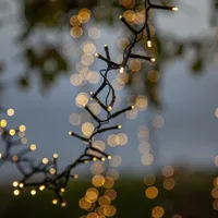 Lampki choinkowe LED 360 diod 25m Białe Ciepłe 1900k