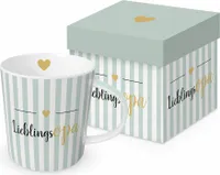 Kaffeebecher Lieblingsopa, in Geschenkbox, Opa Großeltern