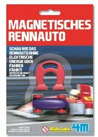 Magnetické pretekárske auto