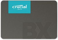 Crucial BX500 240 GB, SSD-Formfaktor 2,5", SSD-Schnittstelle SATA, Schreibgeschwindigkeit 500 MB/s, Lesegeschwindigkeit 540 MB/s
