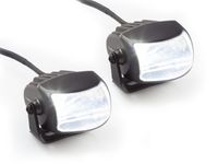 LED Fernscheinwerfer HI-Beam mit Halterung matt schwarz