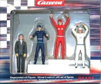 Carrera 20021121 Siegerpodest mit Figuren für Carrera Digital 132/143/EVO