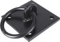 Verankerungsring Schwarz 100 x 100 mm - Pro Stück