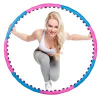 Hula Hoop Massage Reifen 1,4 kg Magneten leicht abnemmen Bauchweg 6012 