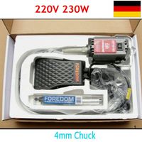 220V 230W FOREDOM S-R Hängende Flexshaft Mühle Motor Schmuck Design Reparatur Werkzeug,4mm Chuck