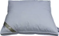 Ideal Kopfkissen mit Außensteg 80x80 Polster 60% Daunen 1100g extra dick prall